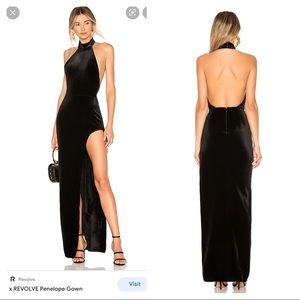 Revolve x Costello Velvet maxi
